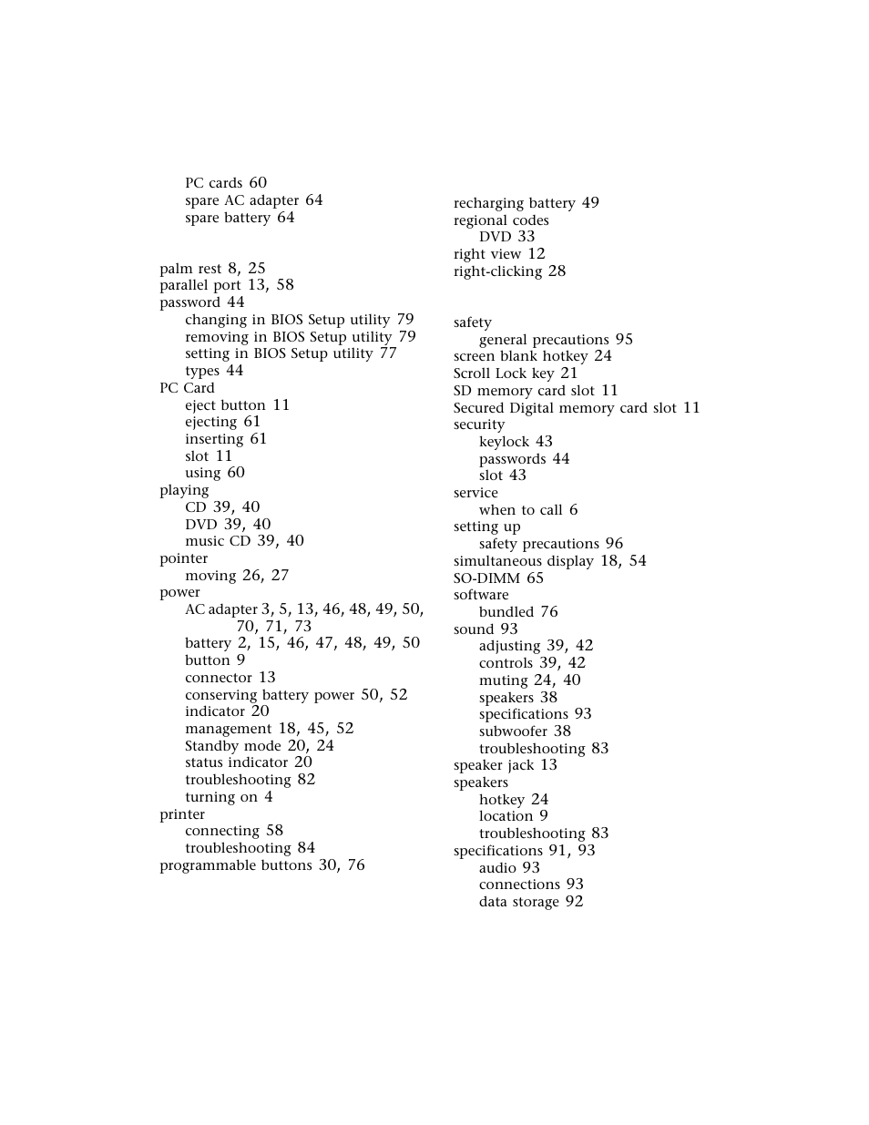 Gateway M500 User Manual | Page 115 / 119