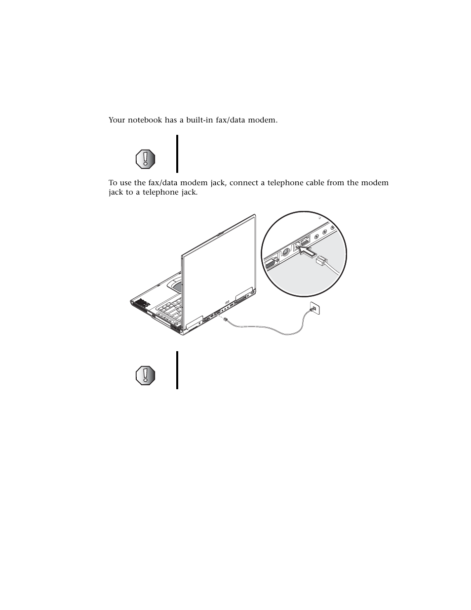 Fax/data modem | Gateway M500 User Manual | Page 41 / 119