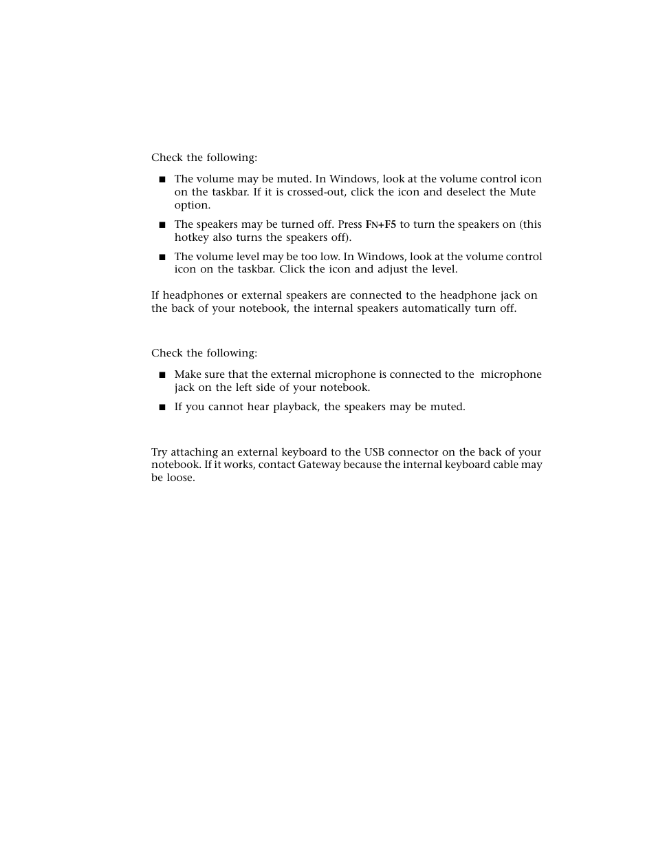 Gateway M500 User Manual | Page 89 / 119