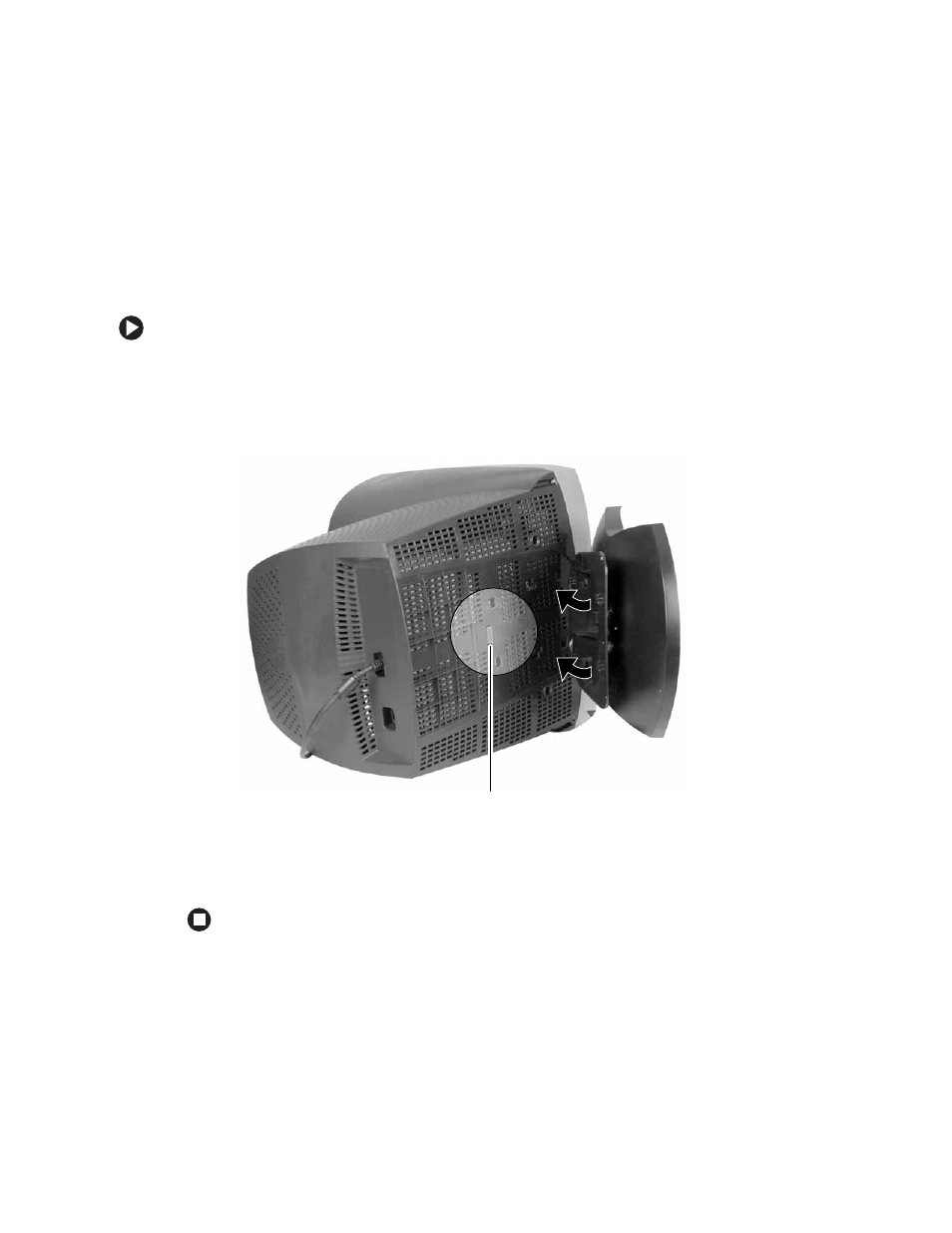 Setting up the monitor, To attach the base | Gateway VX930 User Manual | Page 6 / 34