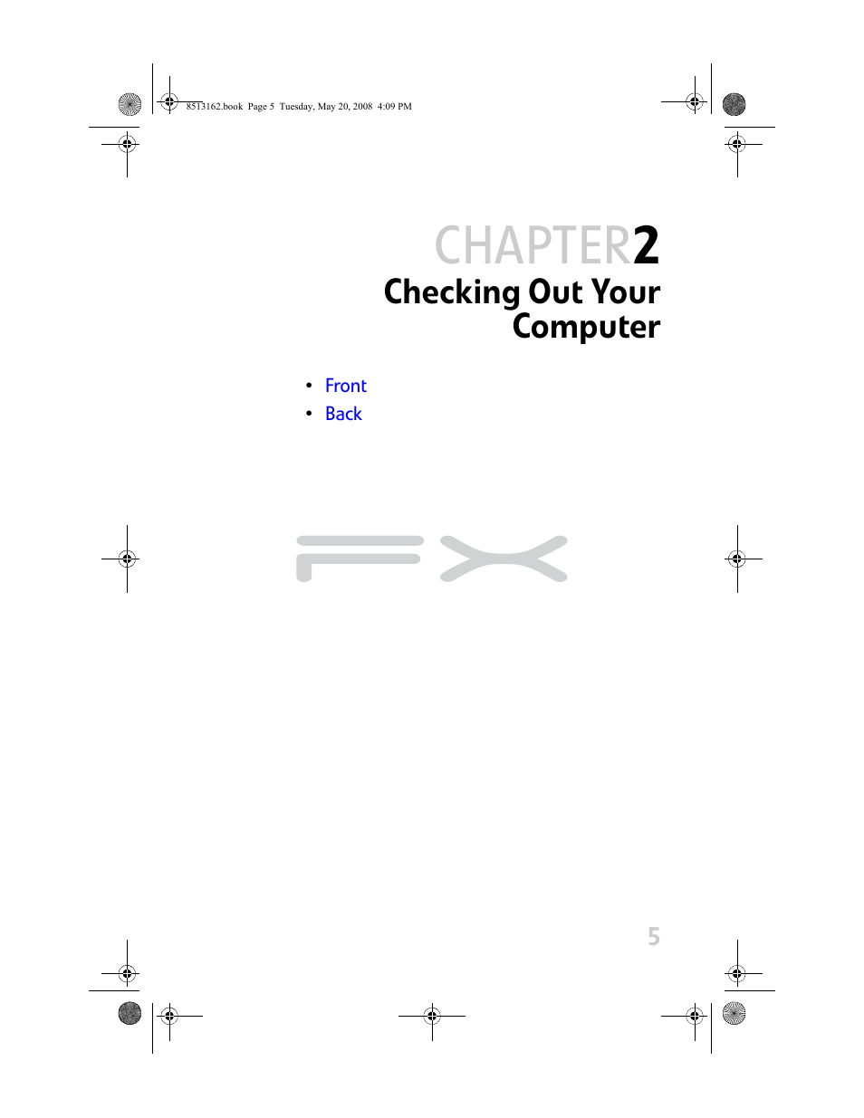 Checking out your computer, Chapter 2: checking out your computer, Chapter 2 | Gateway FX542X User Manual | Page 11 / 154