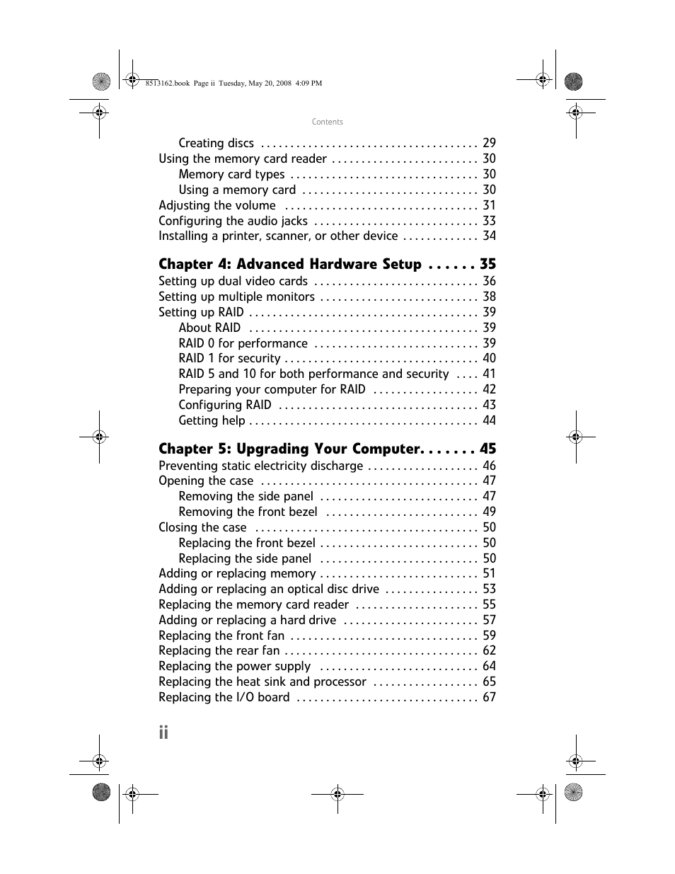 Gateway FX542X User Manual | Page 4 / 154