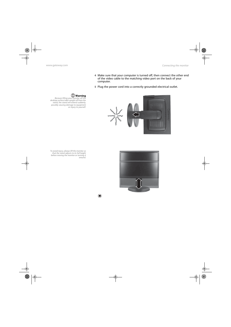 Gateway FPD1985 User Manual | Page 7 / 34