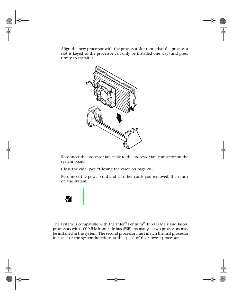 Adding a processor | Gateway 7250R User Manual | Page 47 / 135