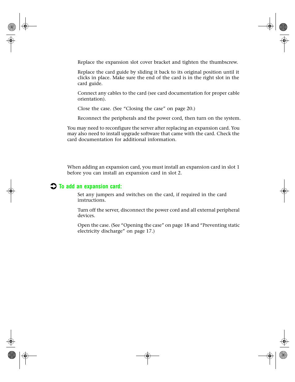 Adding an expansion card | Gateway 7250R User Manual | Page 55 / 135