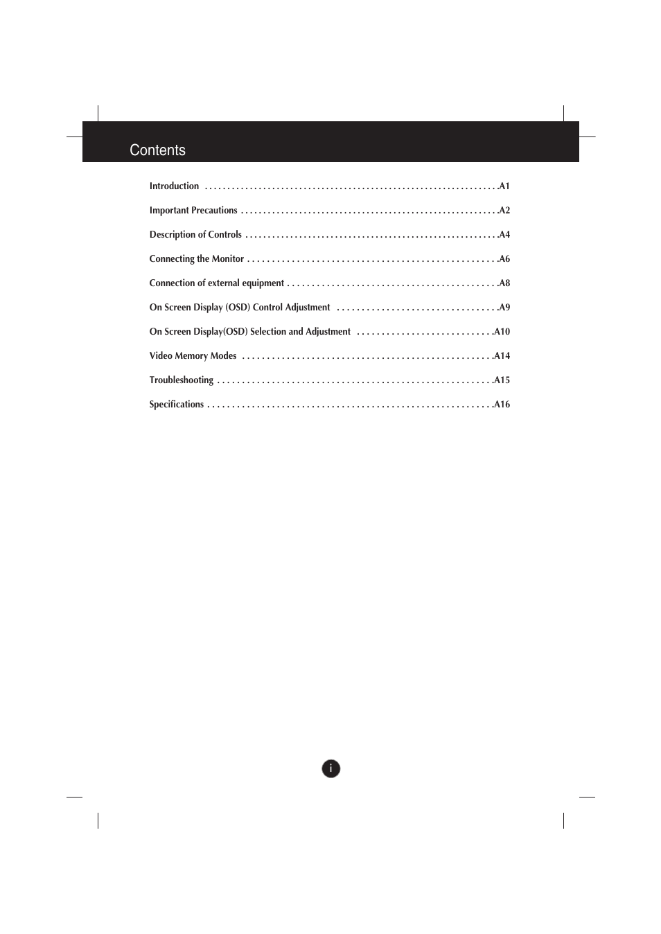 Gateway FPD2200 User Manual | Page 2 / 18