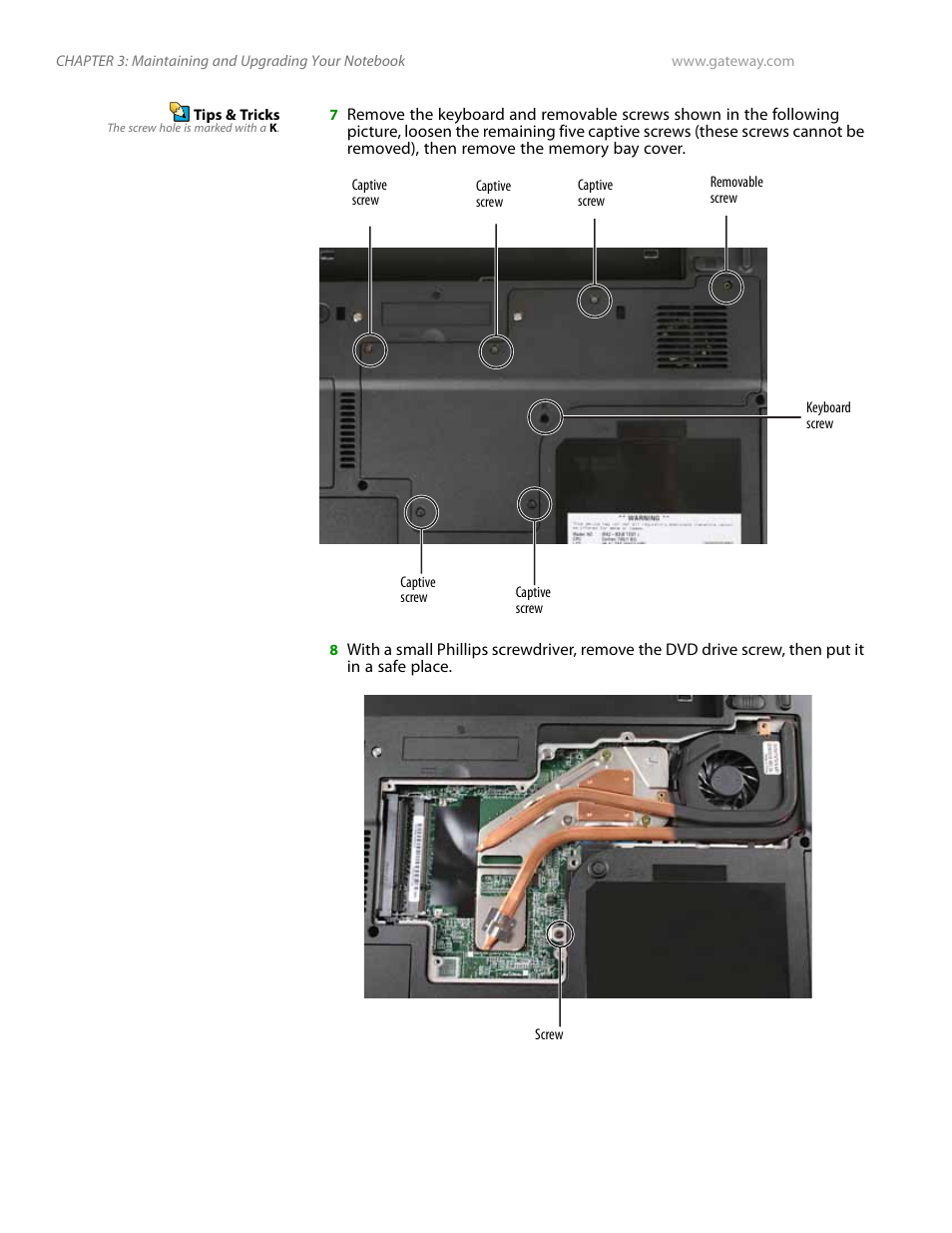 Gateway and 6000 Series User Manual | Page 40 / 66