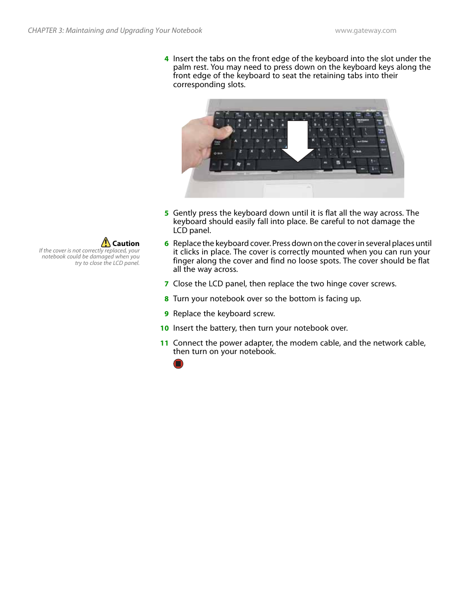 Gateway and 6000 Series User Manual | Page 48 / 66