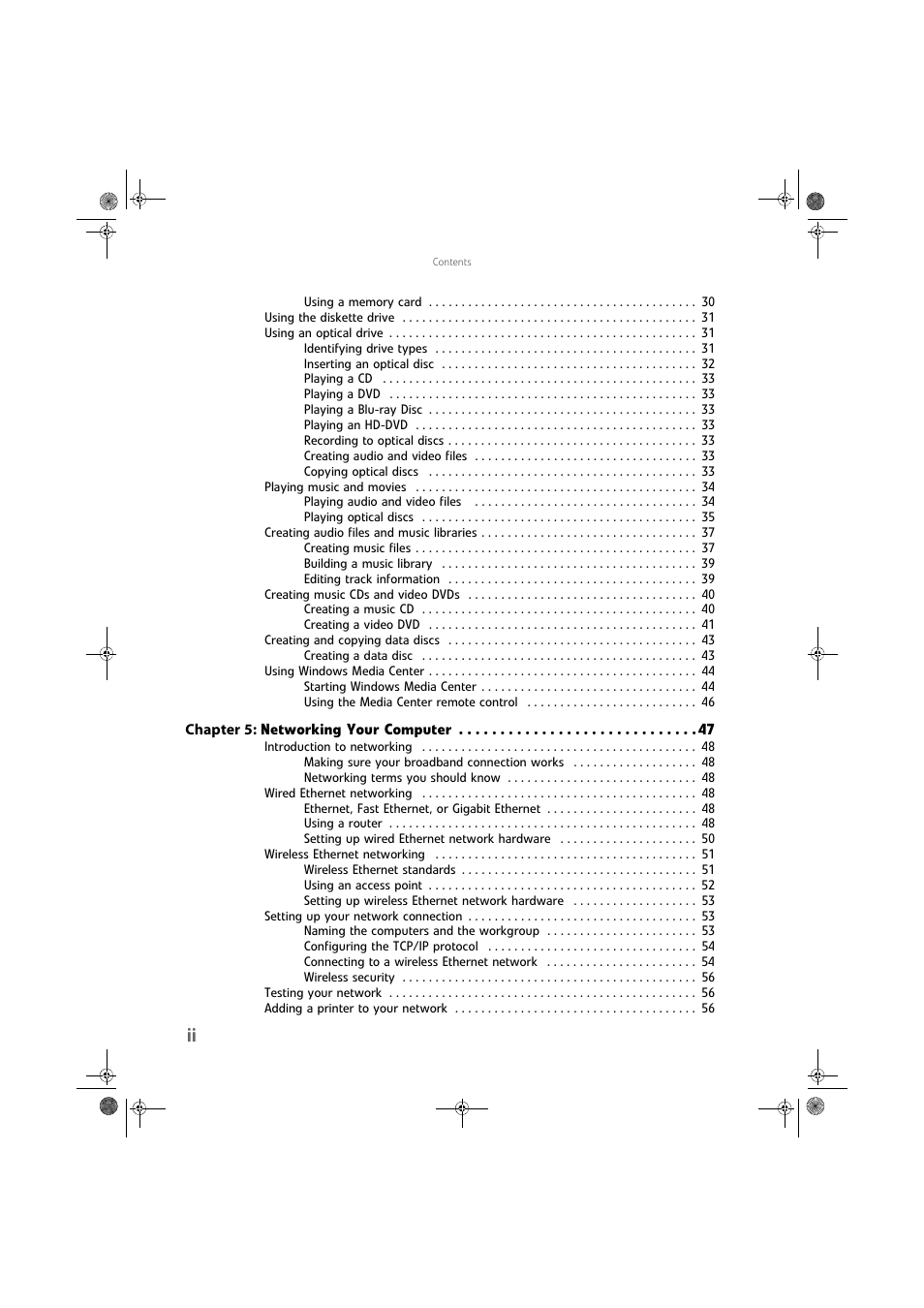 Gateway DX430X User Manual | Page 4 / 96