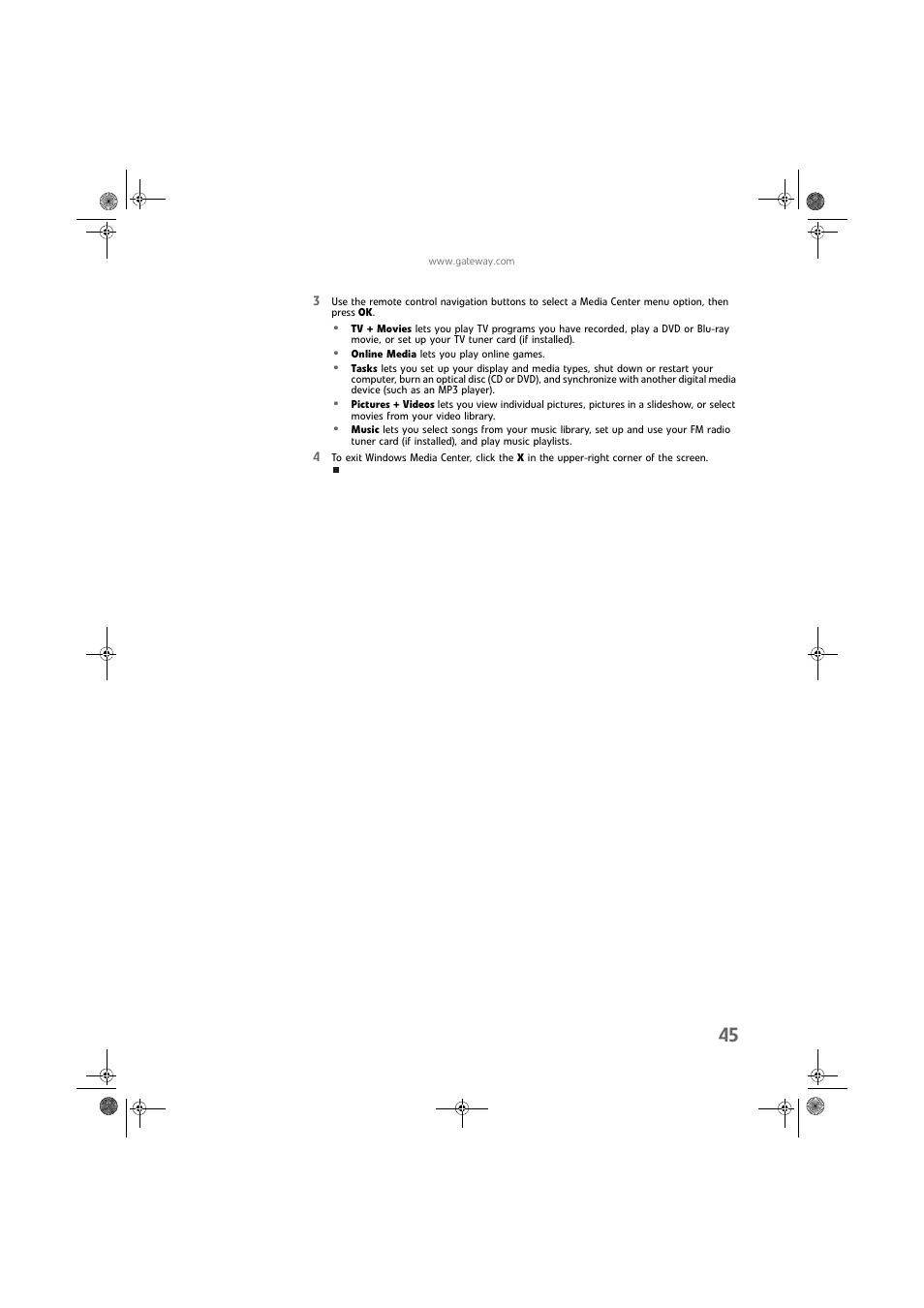 Gateway DX430X User Manual | Page 51 / 96