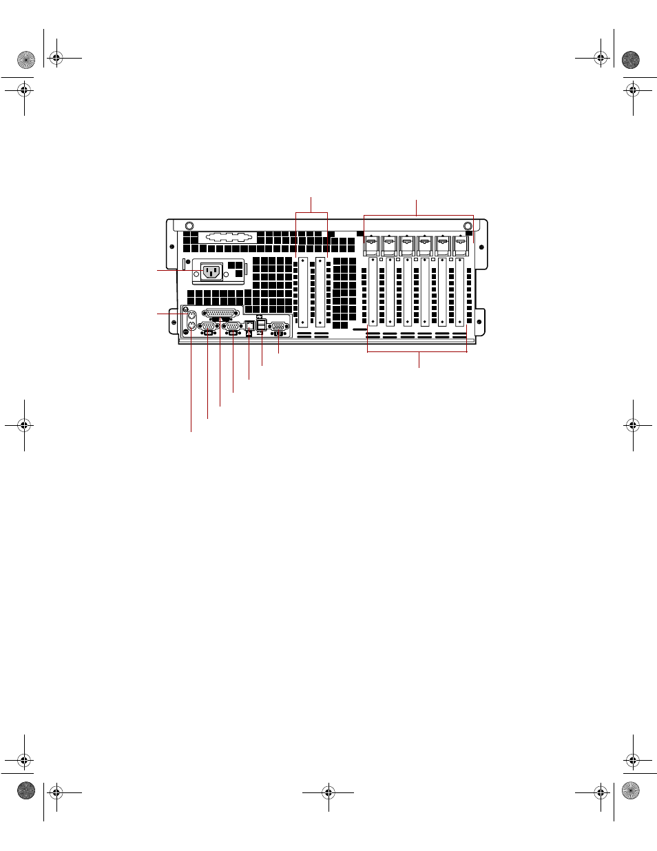 Back panel | Gateway 8450R User Manual | Page 11 / 172