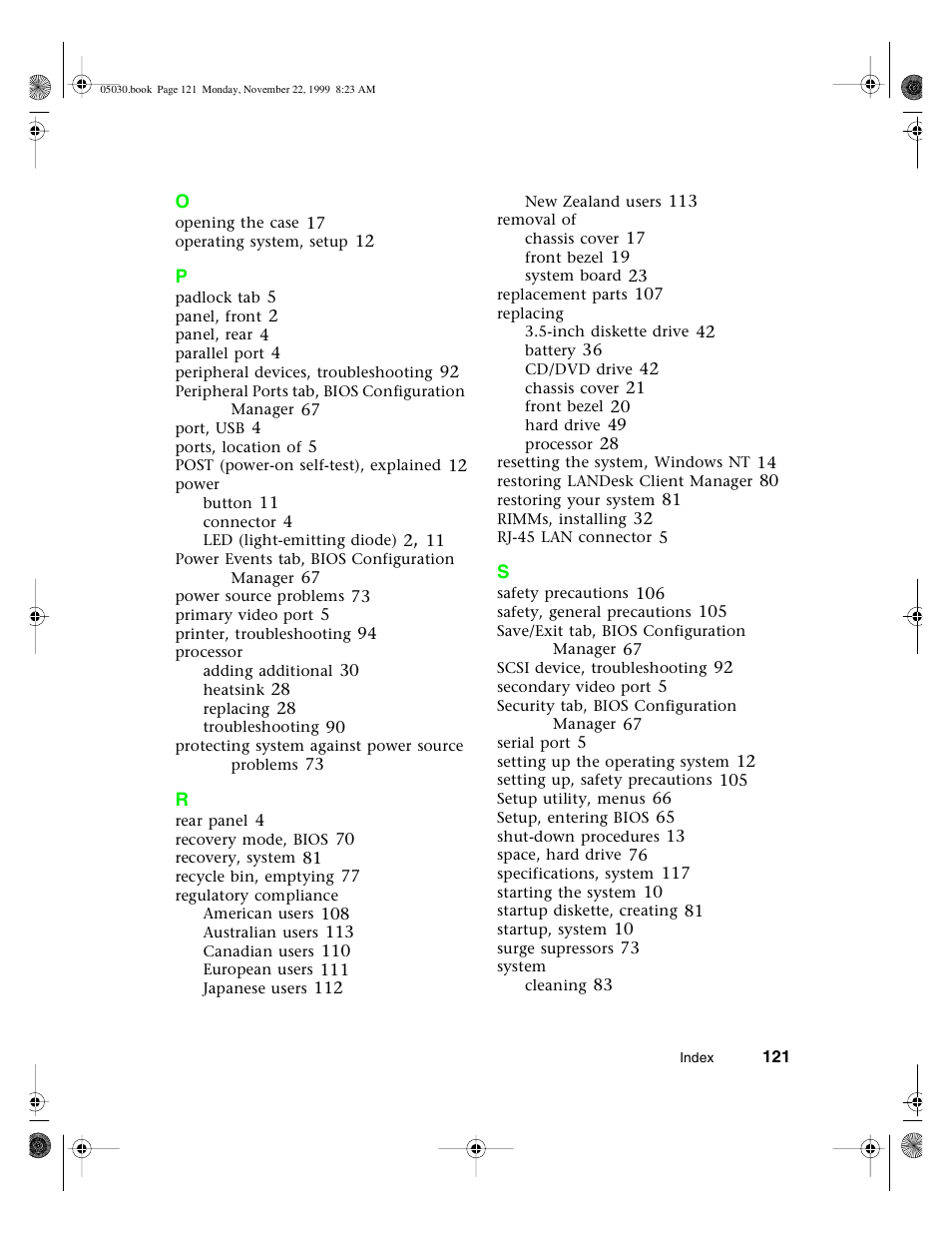 Gateway E-5400 User Manual | Page 128 / 130