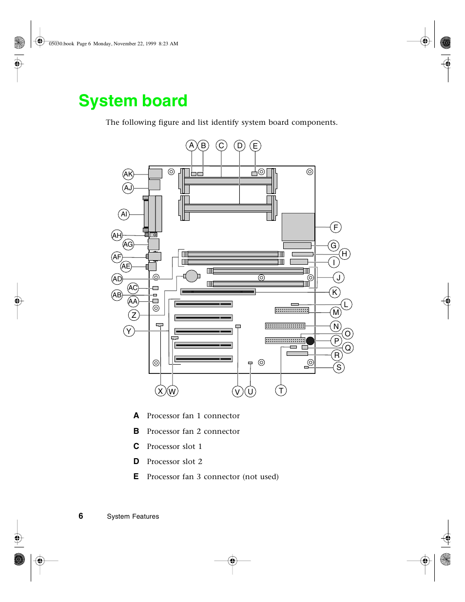 System board | Gateway E-5400 User Manual | Page 13 / 130