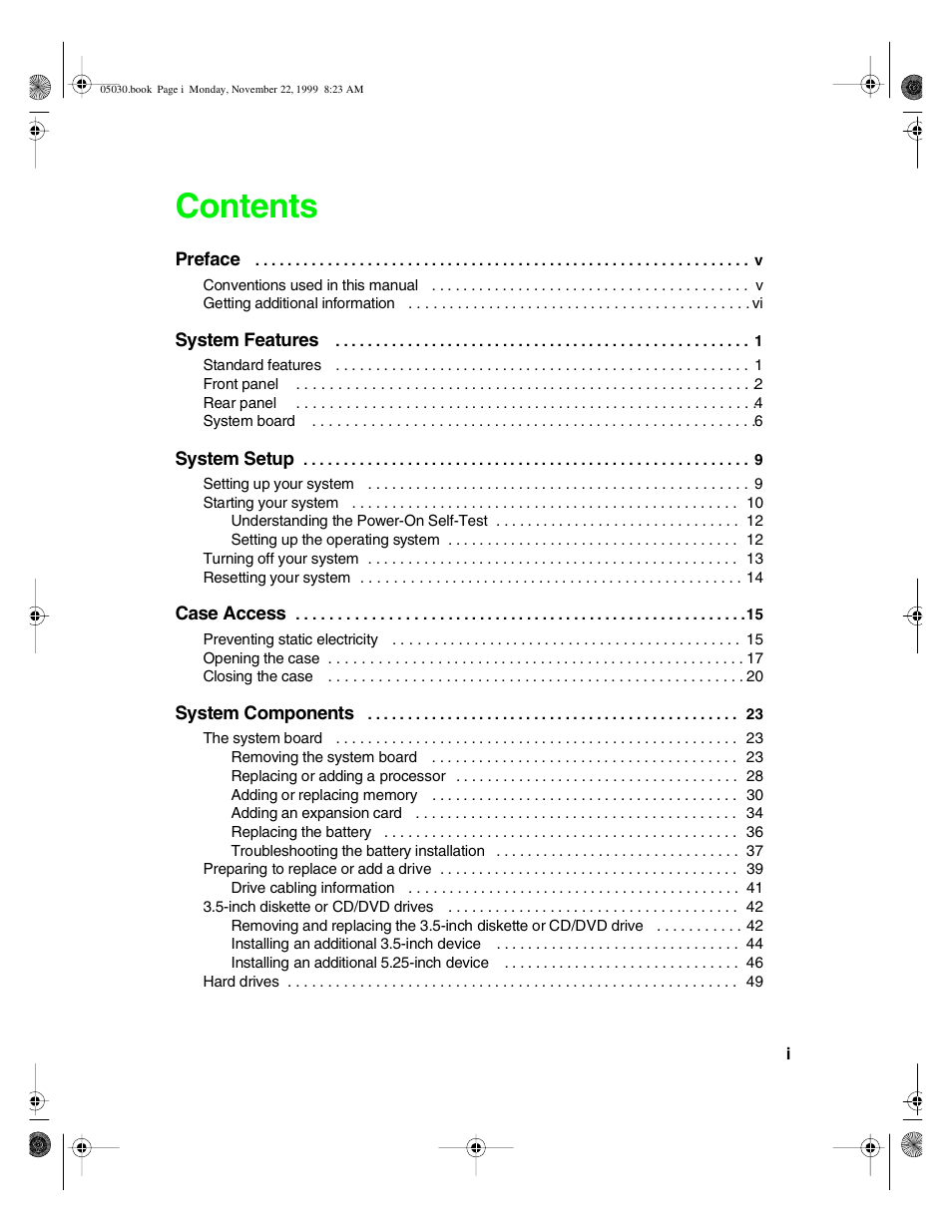 Gateway E-5400 User Manual | Page 2 / 130