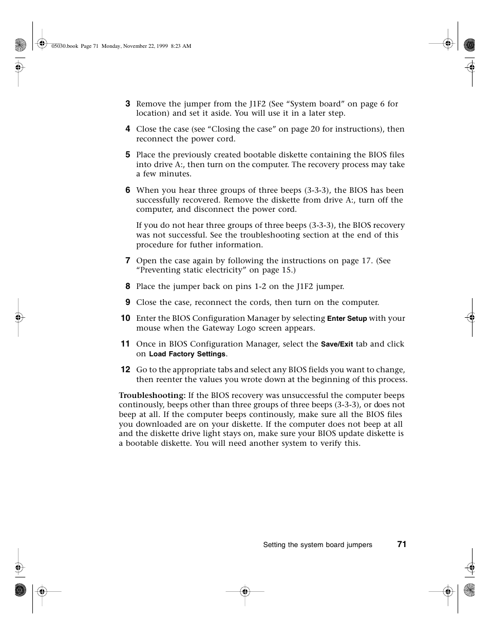 Gateway E-5400 User Manual | Page 78 / 130