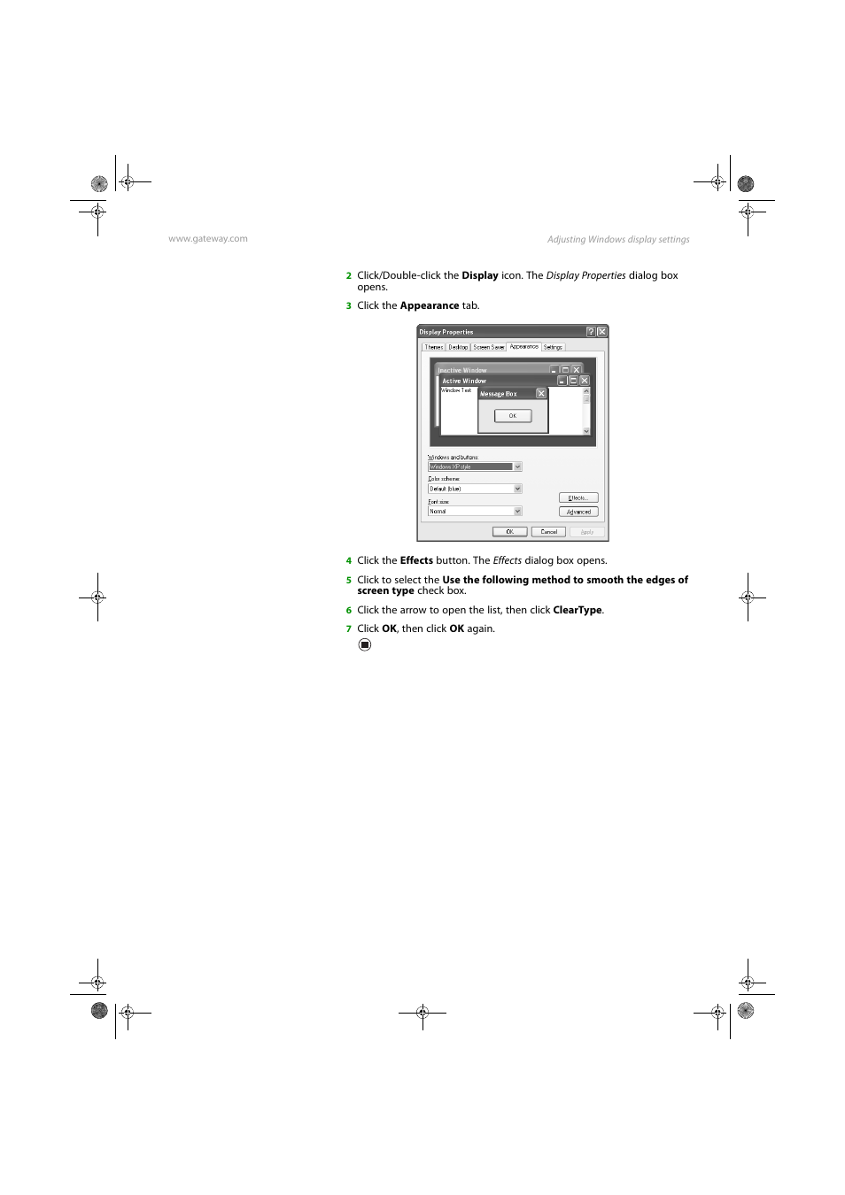 Gateway FPD1775W User Manual | Page 23 / 38