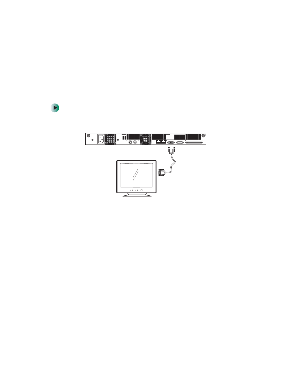 Connecting cables, To connect the basic peripheral devices | Gateway 860 User Manual | Page 30 / 96