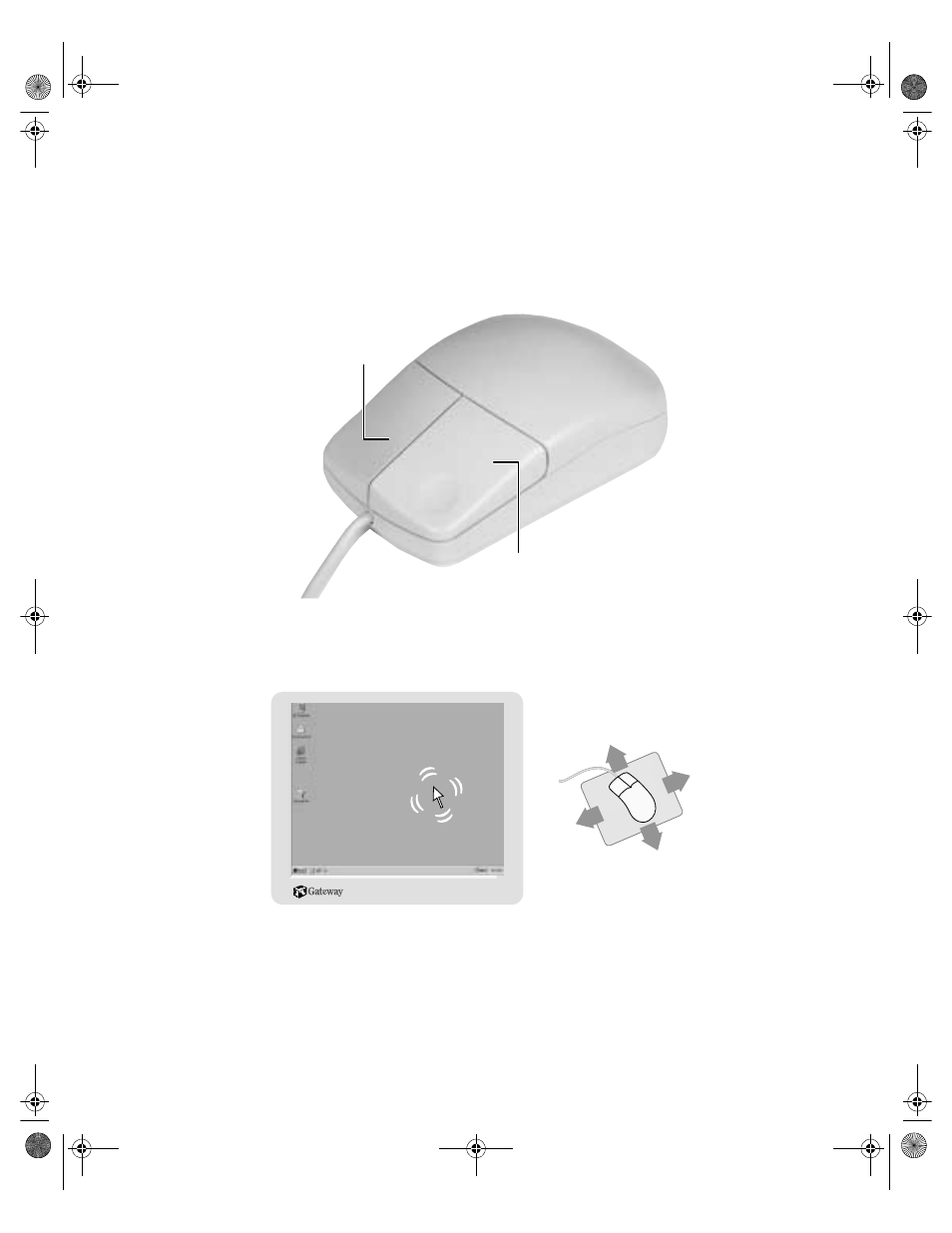 Using the mouse | Gateway PC User Manual | Page 11 / 110