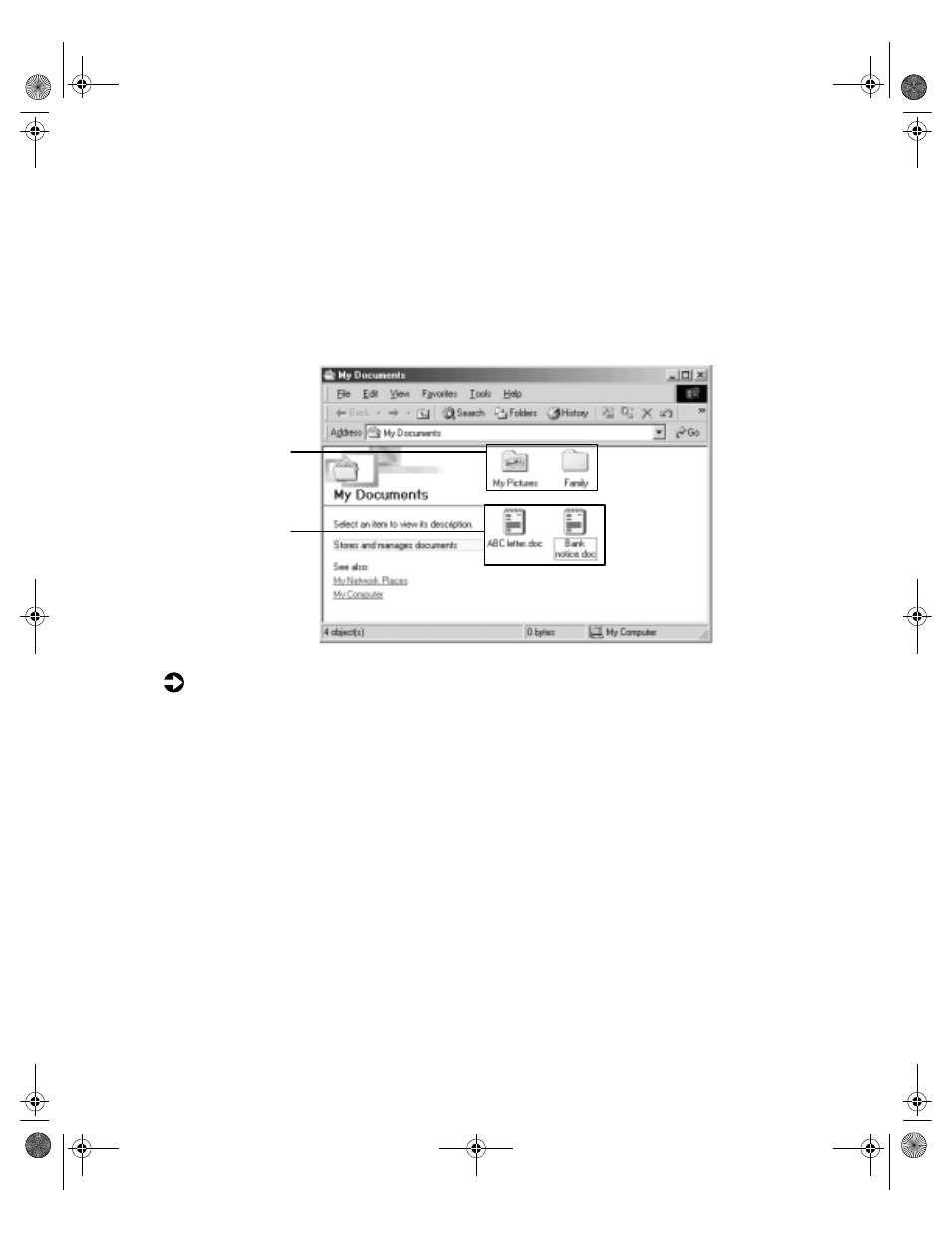 About folders and files | Gateway PC User Manual | Page 36 / 110