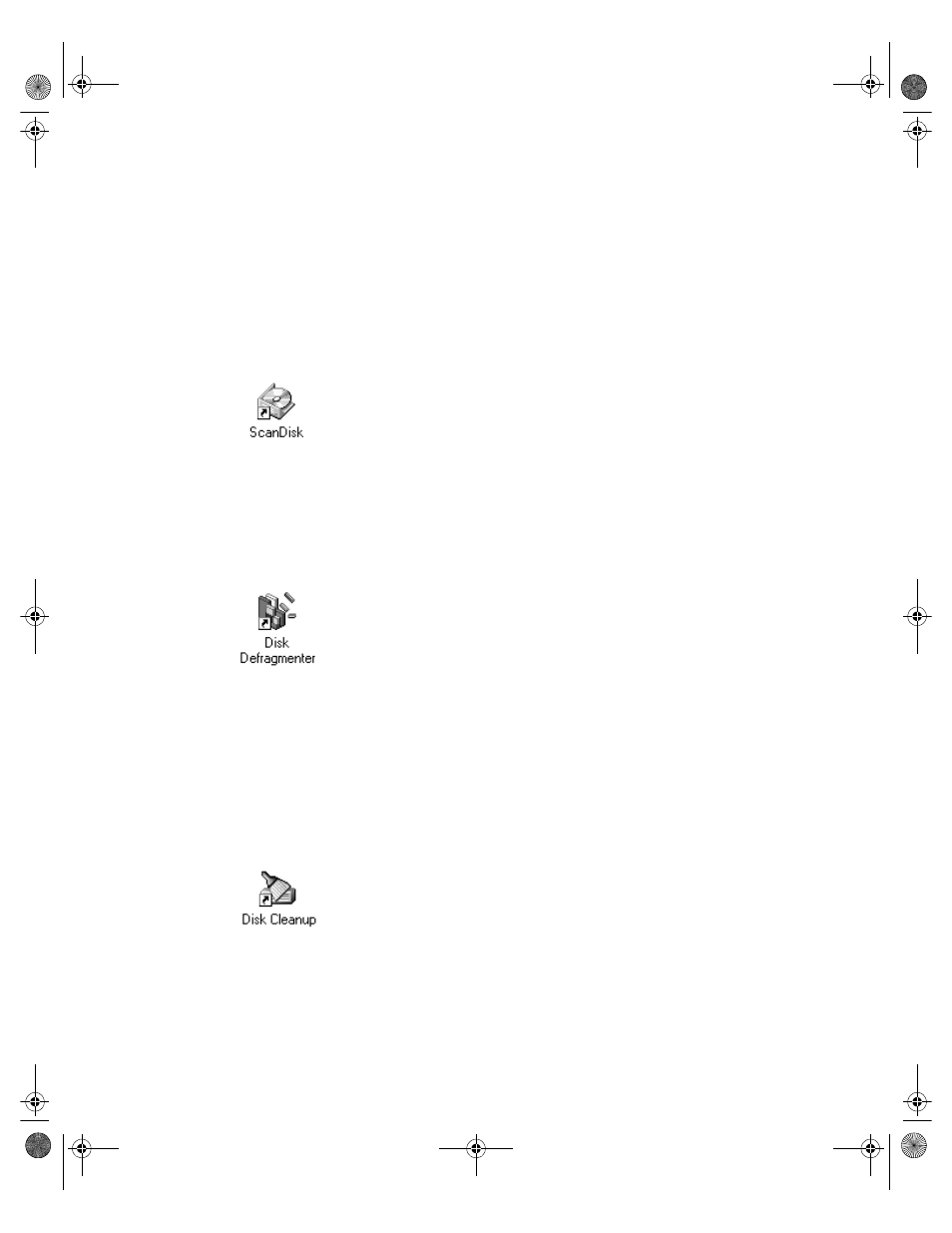 Optimizing and maintaining your data, Windows utilities | Gateway PC User Manual | Page 55 / 110