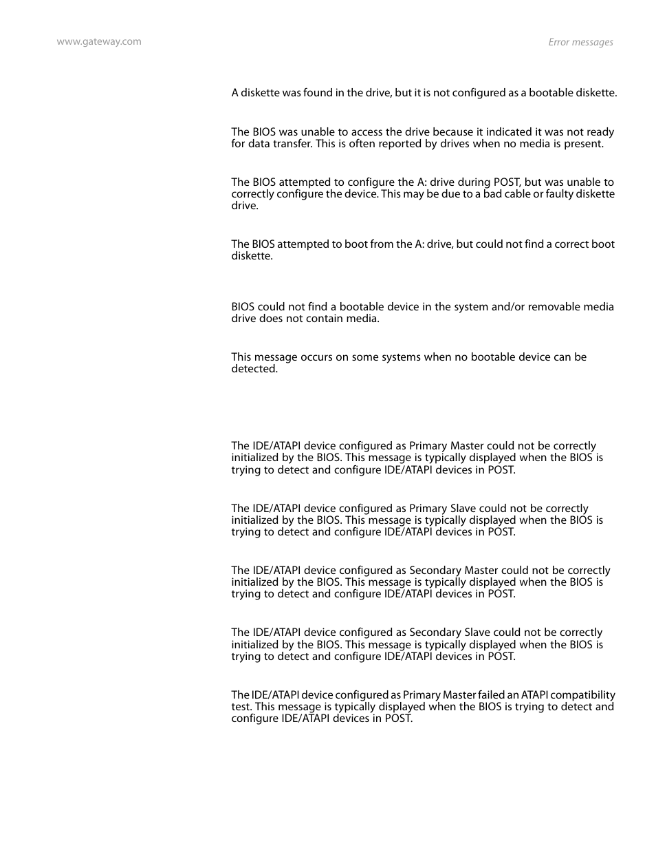 Gateway E-9525R User Manual | Page 81 / 130