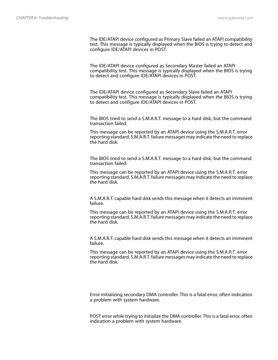 Gateway E-9525R User Manual | Page 82 / 130