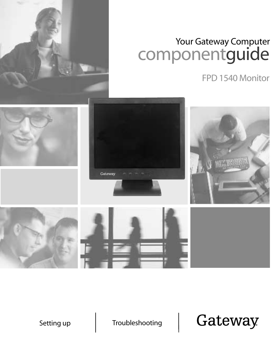 Gateway FPD 1540 User Manual | 32 pages