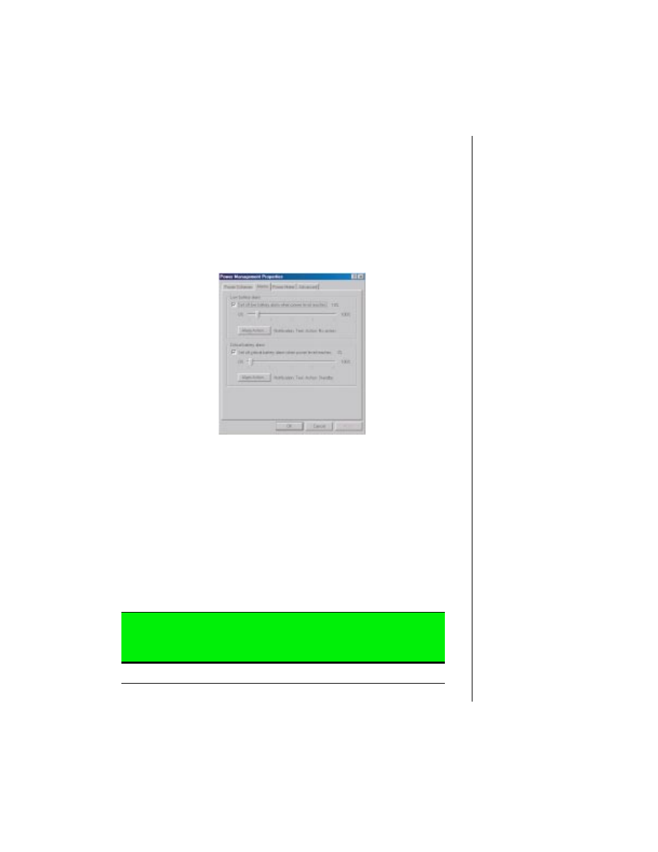 Alarm settings, Using standby mode in windows 98 | Gateway TM 5150 User Manual | Page 55 / 78