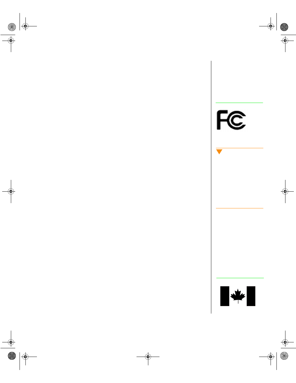 Regulatory compliance statements, Fcc notice, Industry canada notice | Fcc notice industry canada notice | Gateway ALR 8300 User Manual | Page 115 / 128