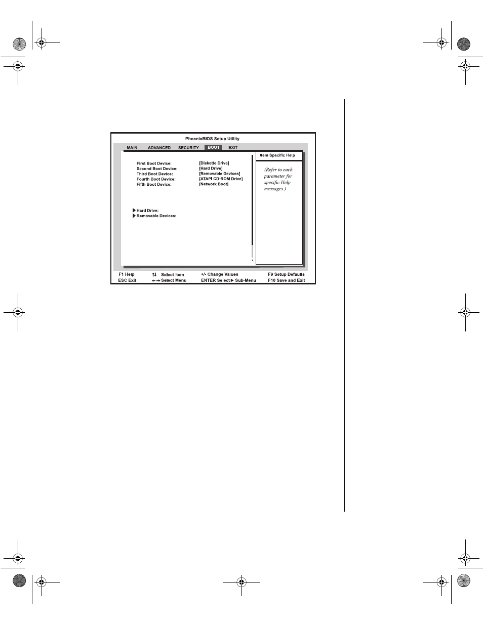 Boot menu screen | Gateway ALR 8300 User Manual | Page 81 / 128