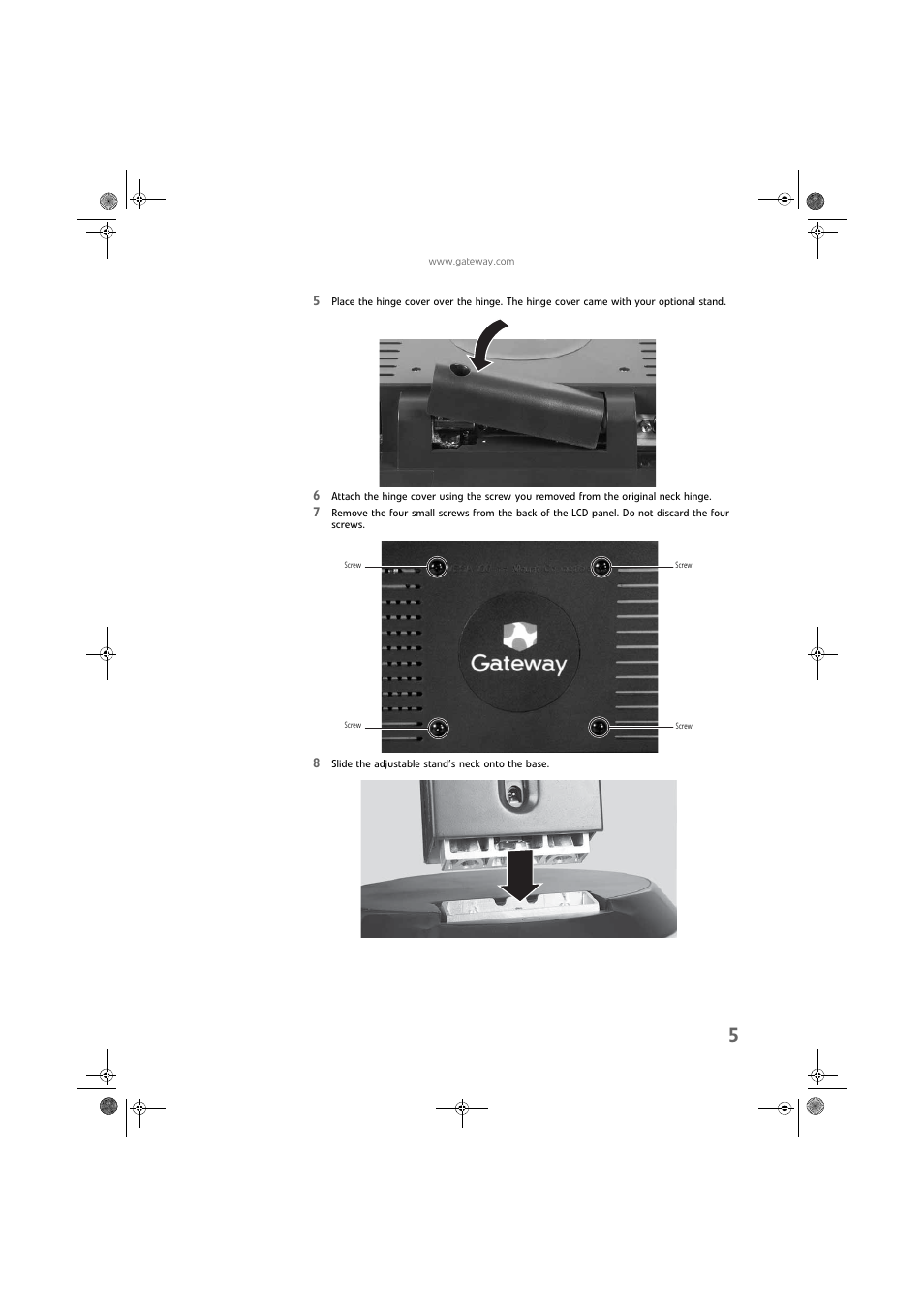 Gateway FPD1975W User Manual | Page 9 / 32