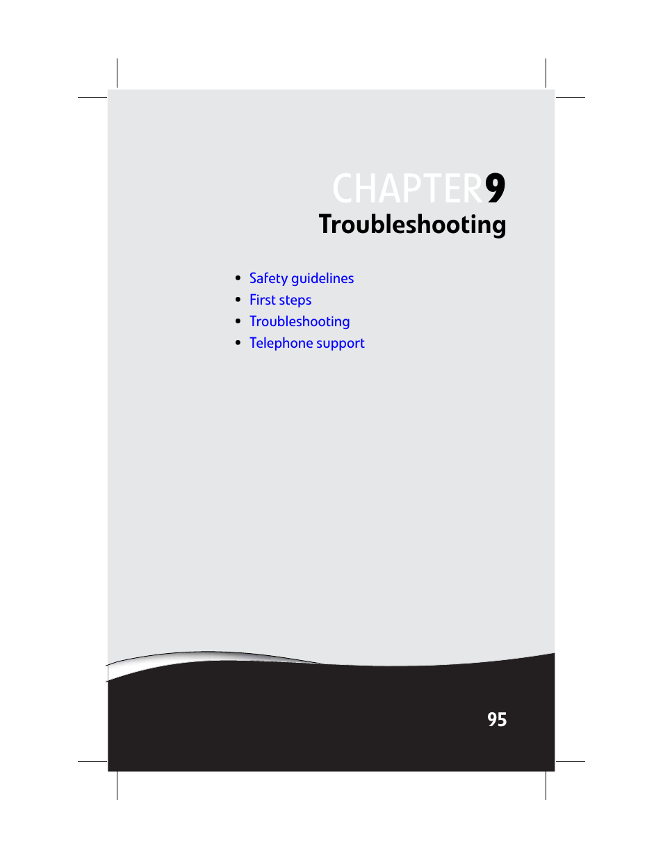 Troubleshooting, Chapter 9: troubleshooting, Chapter 9 | Gateway Laptop User Manual | Page 103 / 152