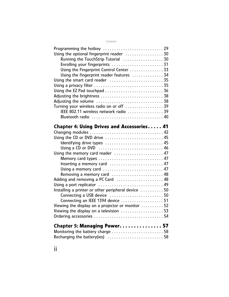 Gateway Laptop User Manual | Page 4 / 152