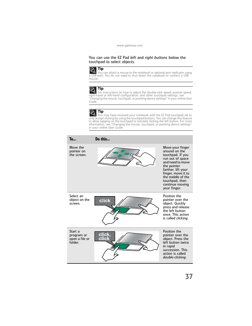 Gateway Laptop User Manual | Page 45 / 152