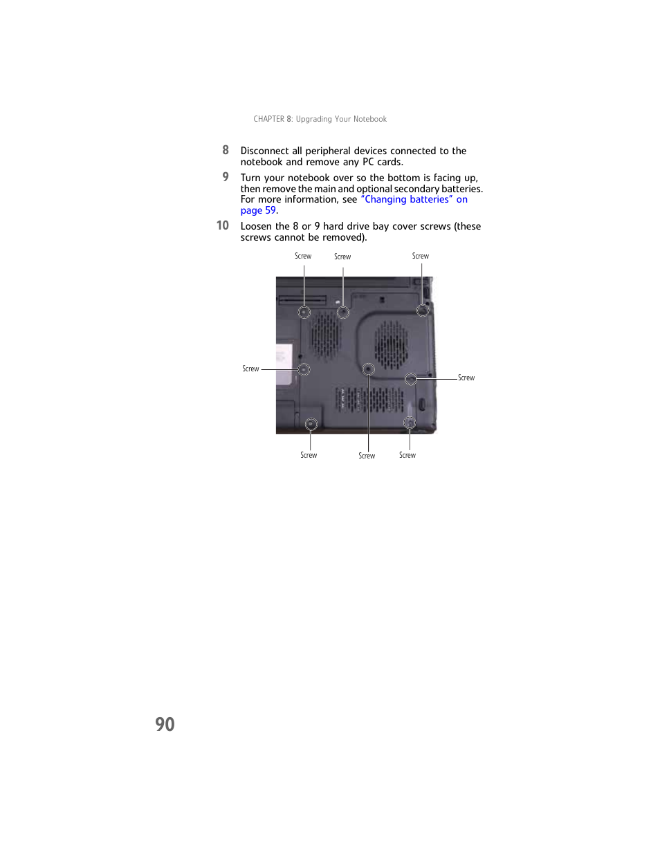 Gateway Laptop User Manual | Page 98 / 152