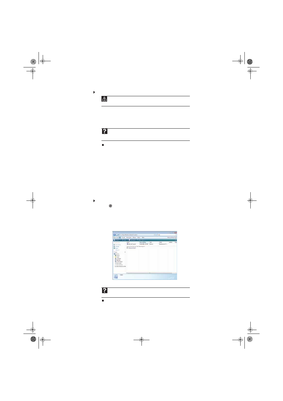 To empty the recycle bin, Searching for files, Using the windows search | To find files and folders using the search | Gateway eMachine 3 User Manual | Page 19 / 96