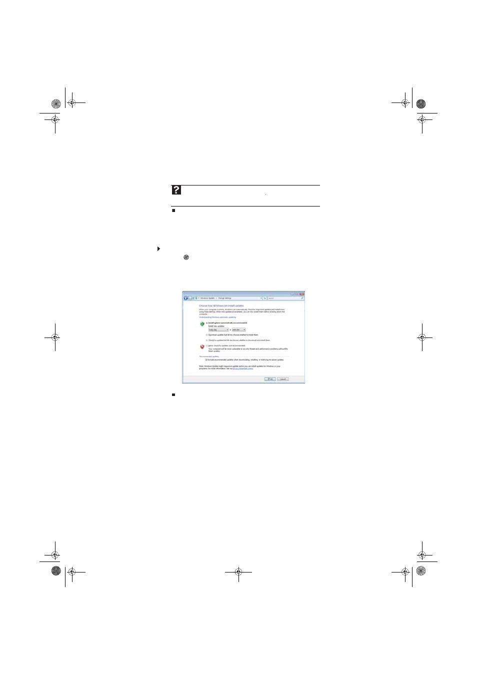 Scheduling automatic updates, To schedule automatic updates, Bigfix | Gateway eMachine 3 User Manual | Page 69 / 96