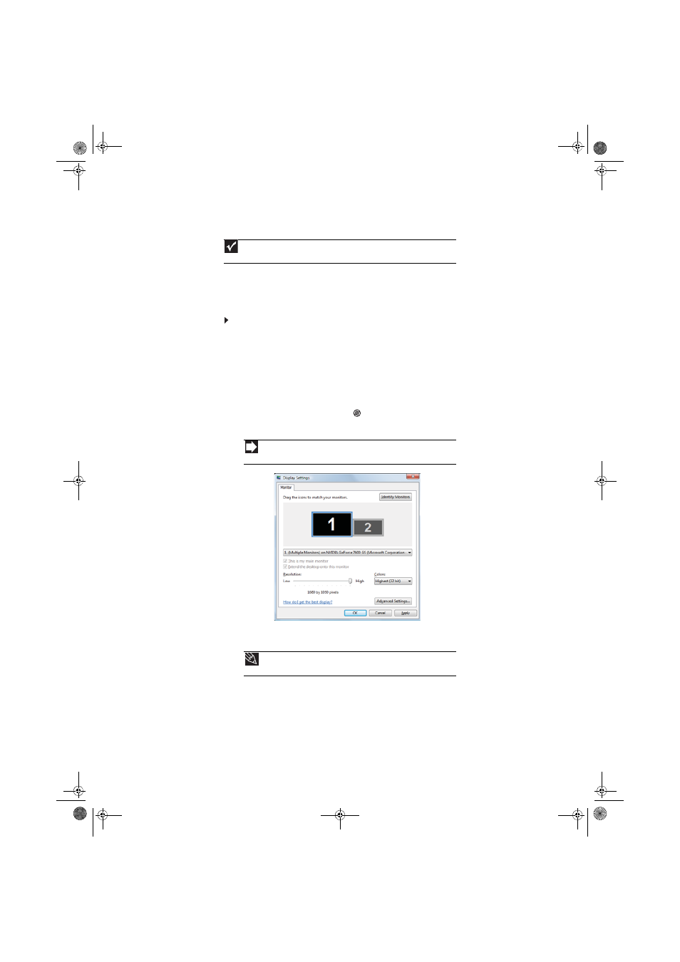 Setting up multiple monitors, To use a projector or additional monitor | Gateway eMachine 3 User Manual | Page 77 / 96