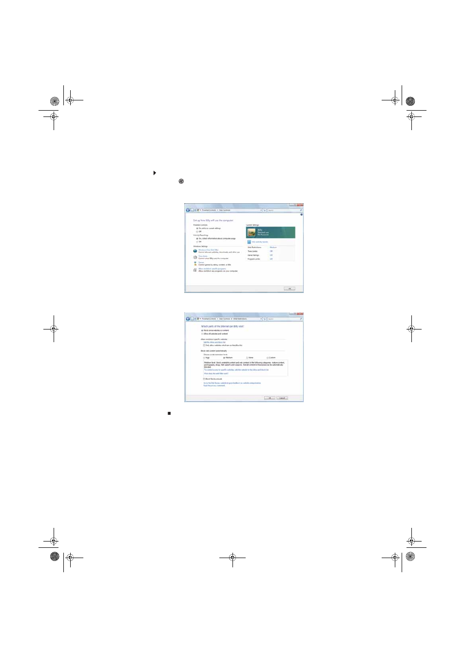 Filtering internet access, To set up internet filtering | Gateway eMachine 3 User Manual | Page 85 / 96