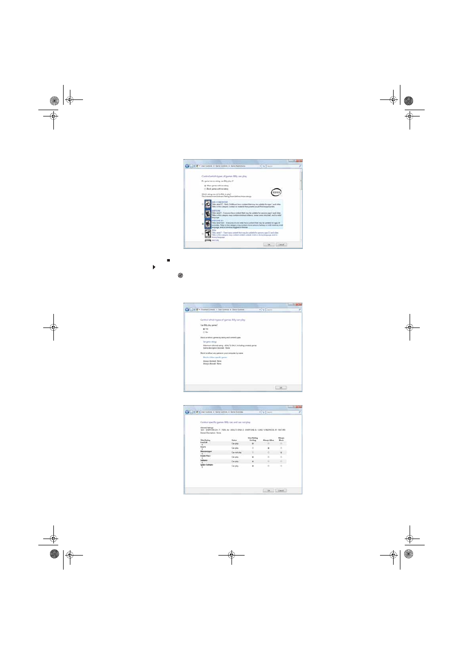 To restrict specific games | Gateway eMachine 3 User Manual | Page 87 / 96