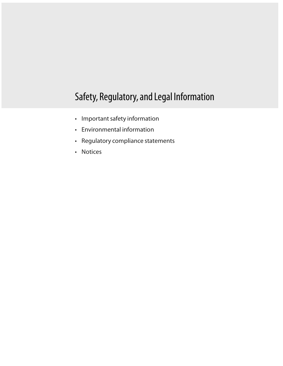 Safety, regulatory, and legal information | Gateway FPD2185W User Manual | Page 35 / 42