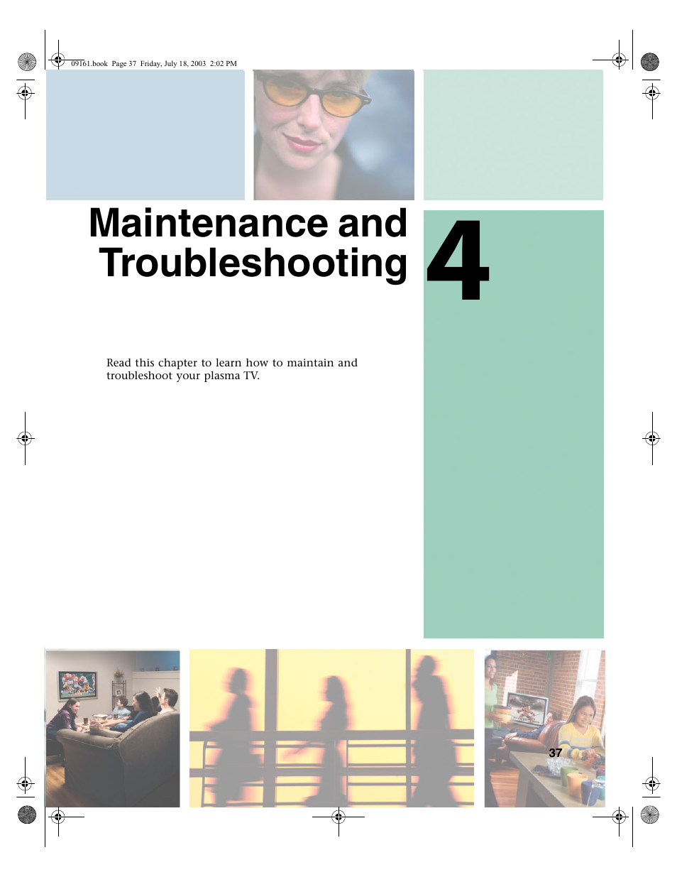 Maintenance and troubleshooting | Gateway GTW-P46M103 User Manual | Page 41 / 58