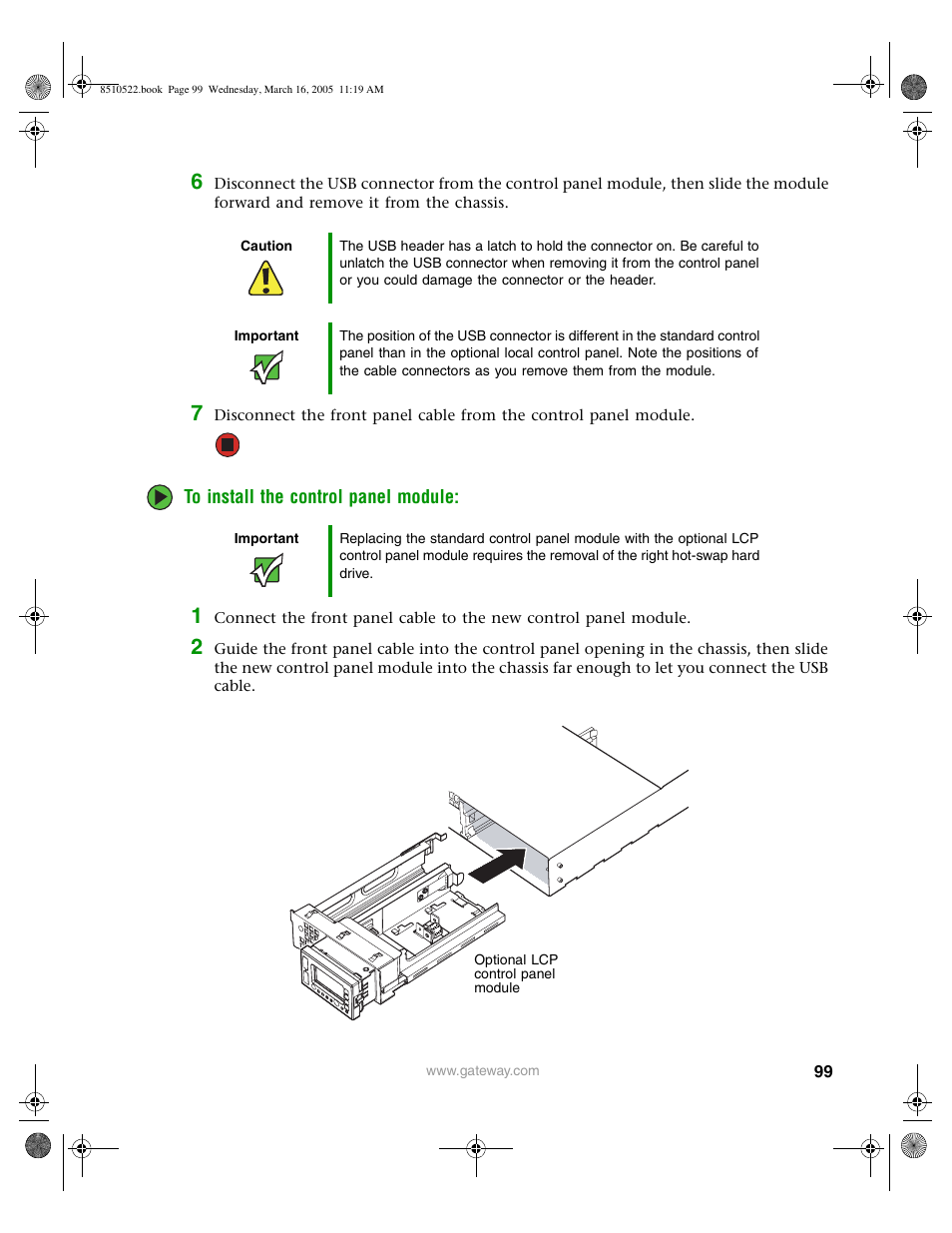 Gateway 9415 User Manual | Page 104 / 188