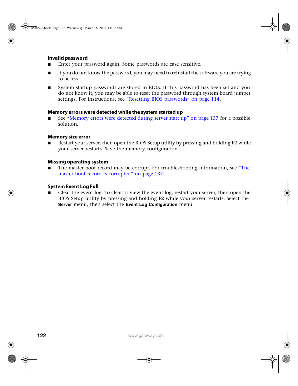 Gateway 9415 User Manual | Page 127 / 188