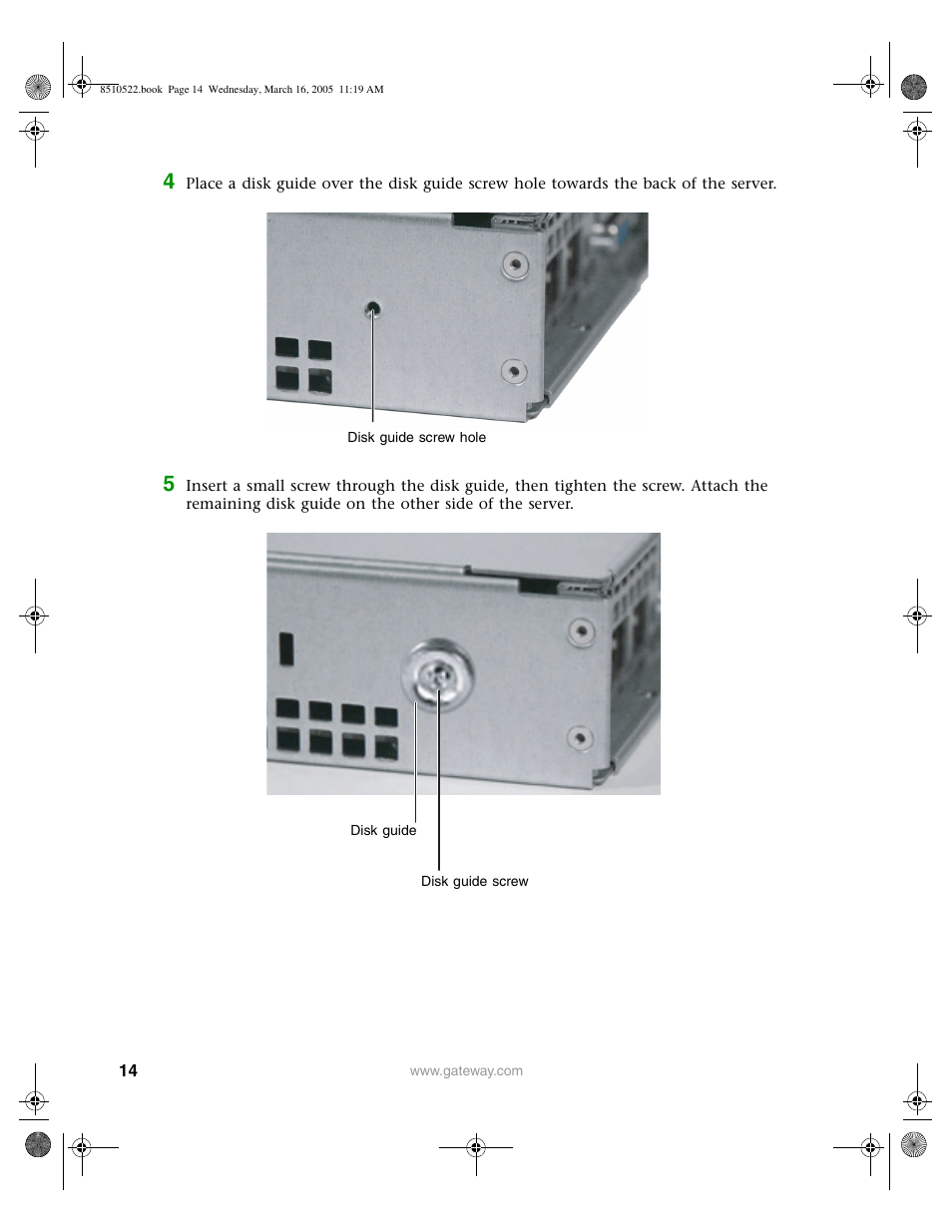 Gateway 9415 User Manual | Page 19 / 188