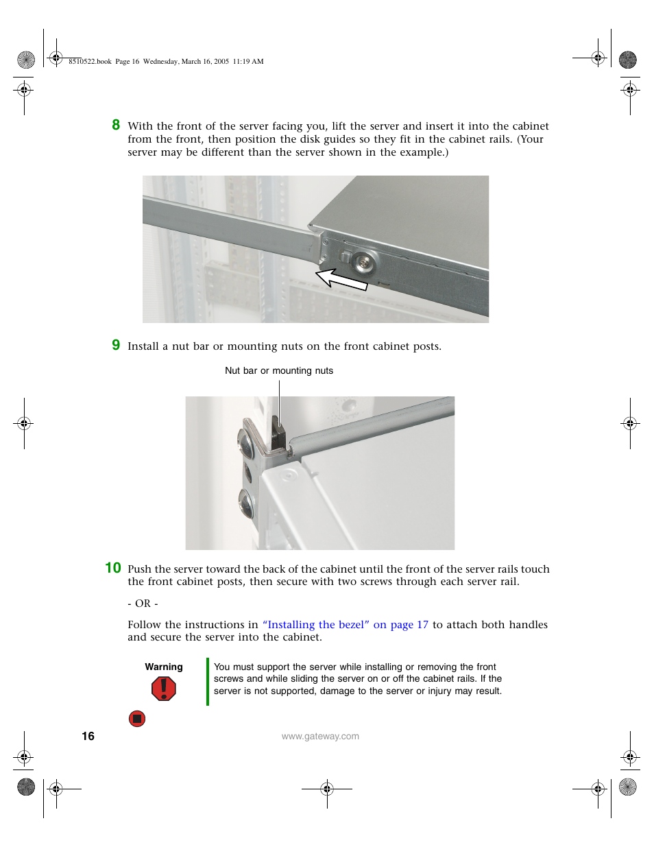 Gateway 9415 User Manual | Page 21 / 188