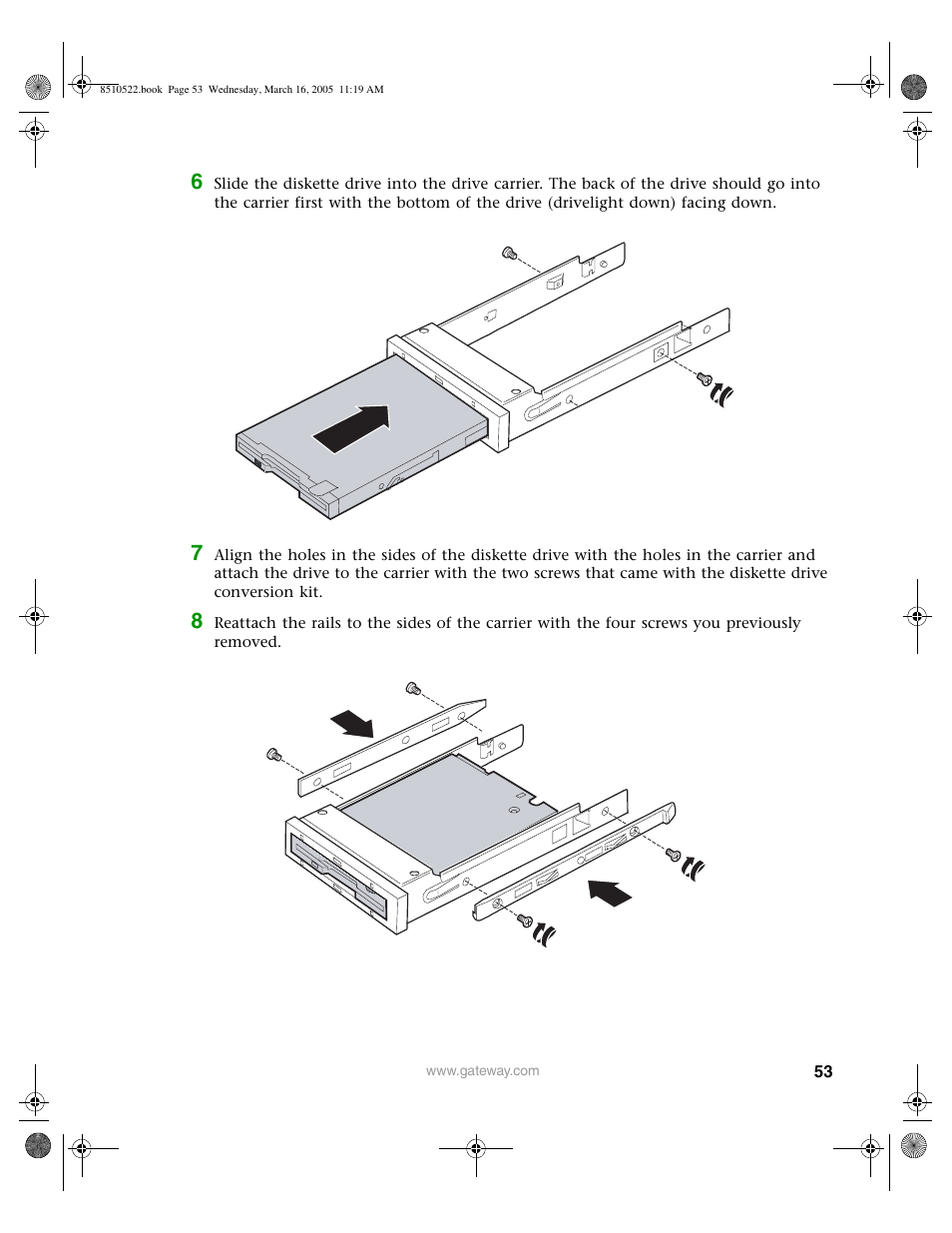 Gateway 9415 User Manual | Page 58 / 188