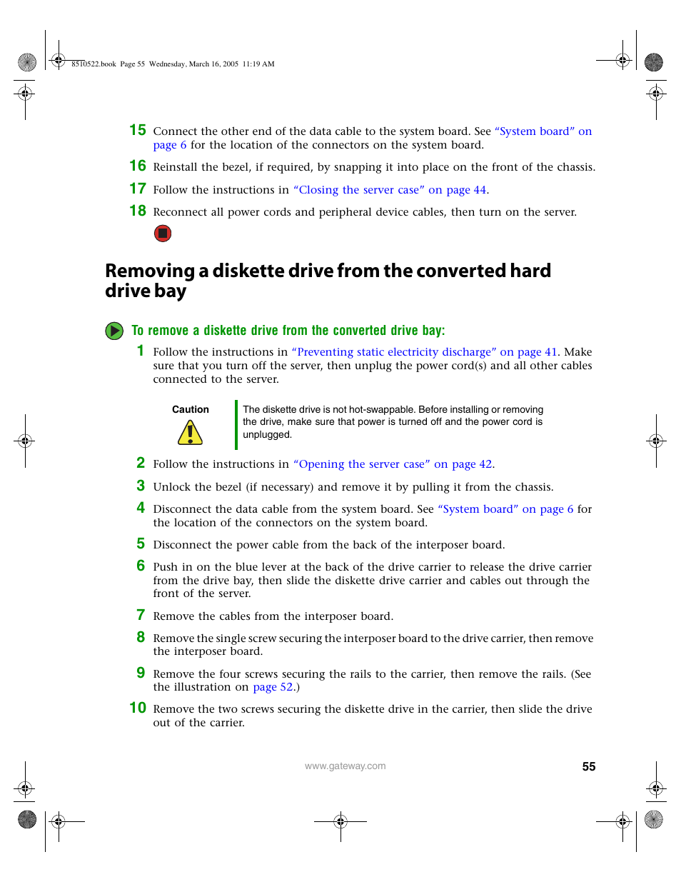 Gateway 9415 User Manual | Page 60 / 188