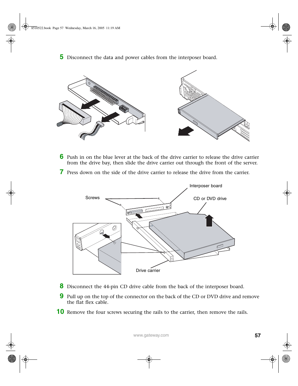 Gateway 9415 User Manual | Page 62 / 188