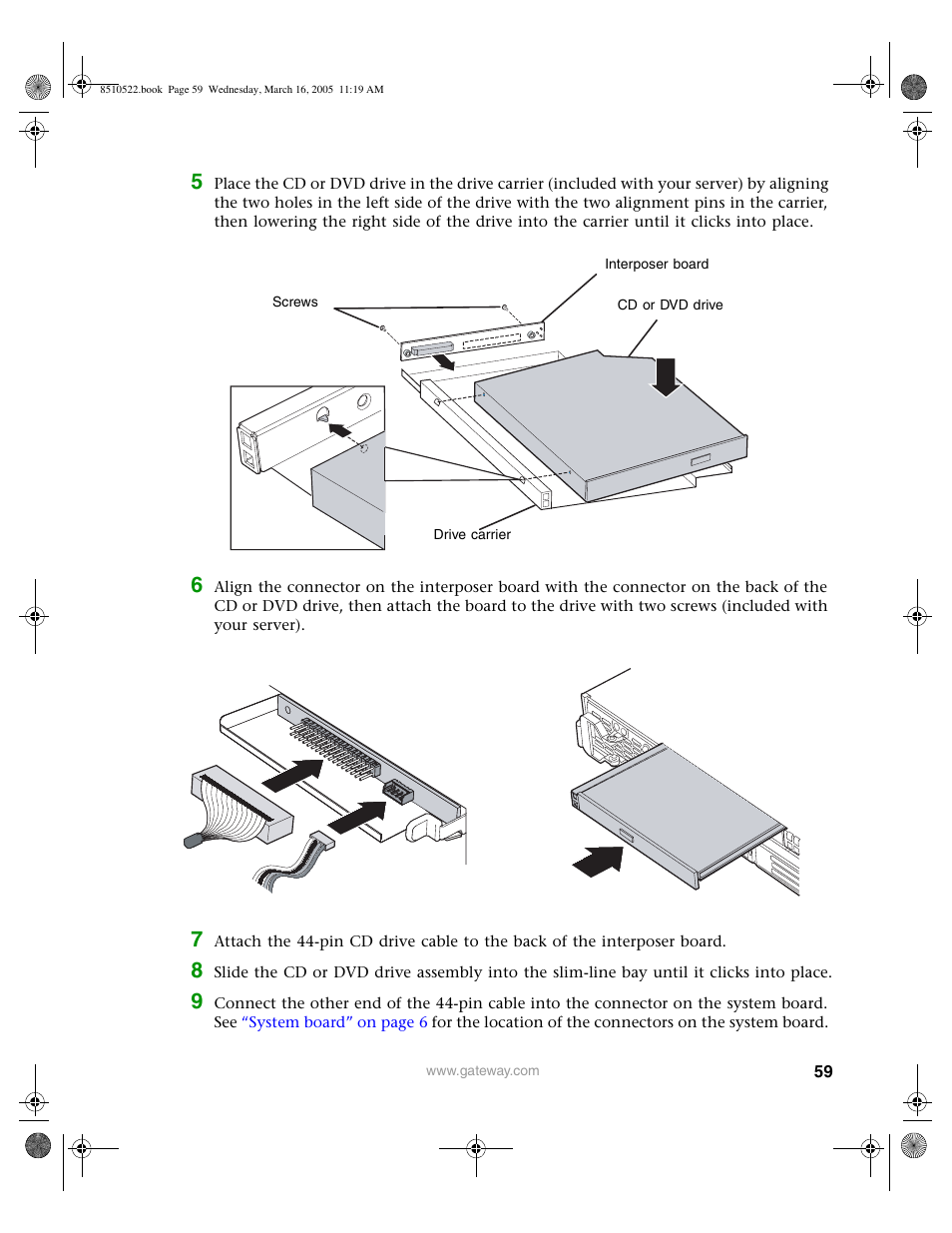 Gateway 9415 User Manual | Page 64 / 188